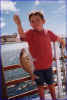 First catch for Rotorua's Aidan - age 5 years.